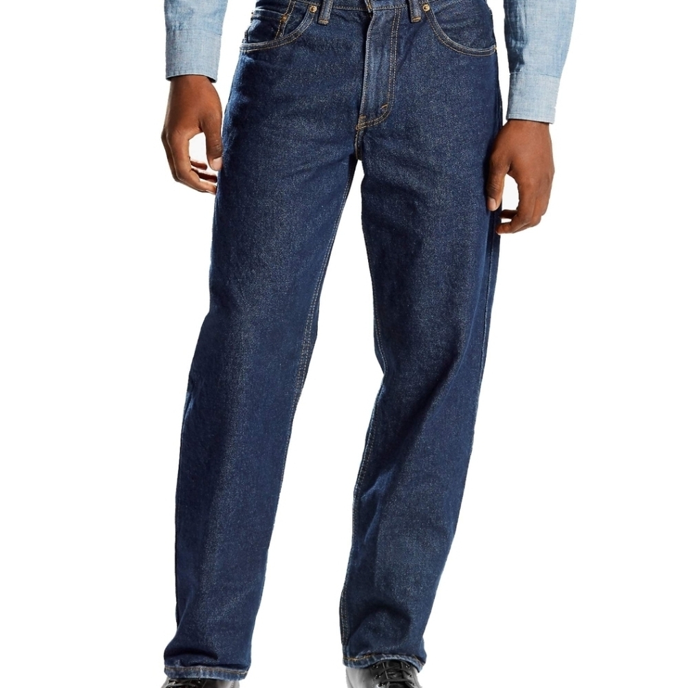 LEVIS 550 Relaxed Fit Jeans Size 46x30 Big & Tall NWT Classic Blue